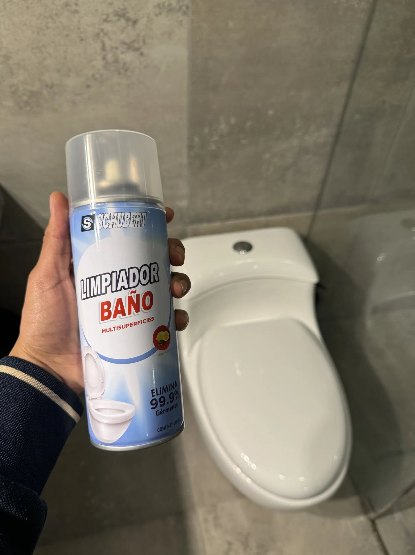2 x 1 Espuma limpiadora de baños y duchas