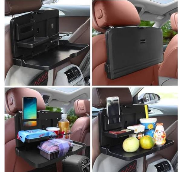Mesa multifuncional para asiento trasero de auto,Comidas de Niños, Laptops y Viajes por Carretera