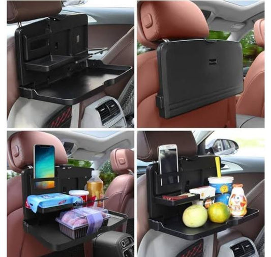 Mesa multifuncional para asiento trasero de auto,Comidas de Niños, Laptops y Viajes por Carretera